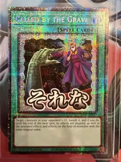 RA05-EN117 Called by the Grave Spell Foil 1st Ed Starlight Rare SU YuGiOh TCG - Image 2