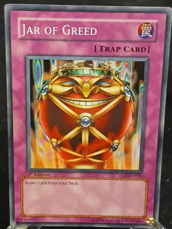 Yu-Gi-Oh! Jar of Greed YSD-EN036 C MP - Image 1