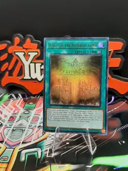 Yu-Gi-Oh! Walls of The Imperial Tomb MP25-EN168 Ultra Rare 1st Ed NM - Image 1