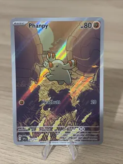 Pokemon TCG Phanpy Card 205/191 Surging Sparks Series - Image 1