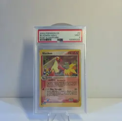 2003 Pokemon Blaziken Holo PSA 9 Mint Ex Ruby & Sapphire #3/109 Rare Card #3 - Image 1