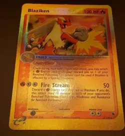 Blaziken Reverse Holo Rare - 2003 Pokemon Ex Ruby & Sapphire 3/109 - LP/NM - Image 1