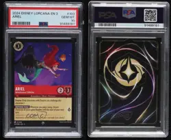 2023 Lorcana - Into The Inklands 3 Ariel Adventurous Collector PSA 10 GEM MT - Image 3