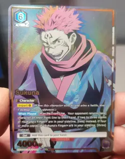Union Arena Sukuna Jujutsu Kaisen SR** Signature UE03BT/JJK-01-048 English - Image 2