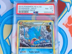 Gyarados - 2010 Pokemon Heartgold & Soulsilver Deck Holo #30 - PSA 8 - Image 4