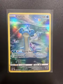 Pokemon TCG Crown Zenith Lapras GG05/GG70 Gallarian Gallery Near Mint - Image 1