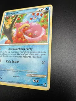 2010 Pokemon HS-Undaunted Slowpoke 66/90 Basic Common MP - Image 2