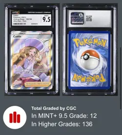 Caitlin (Full Art) 189/198 Chilling Reign Trainer Ultra Rare 2021 CGC 9.5 MINT+ - Image 1