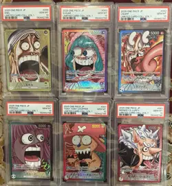PSA 10 Complete Set BASE SHOP Card Collection vol.1 ONE PIECE TCG JP SEQUENTIAL - Image 1