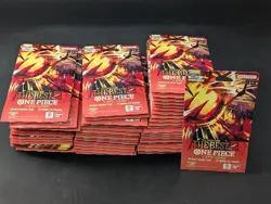 LOT (60) One Piece PRB-02 The Best Vol 2 English Sleeved Booster Packs Sealed - Image 1