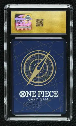 2025 One Piece A Fist of Divine Speed Japanese SEC Alt Art Monkey D Luffy CGC 10 - Image 2