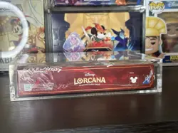 Disney Lorcana English Reign of Jafar Booster Box Sealed W/acrylic Case - Image 4