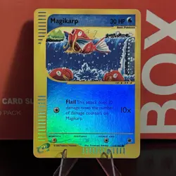 Magikarp - Expedition Base Set - 118/165 - Common - Reverse Holo - LP - Image 1