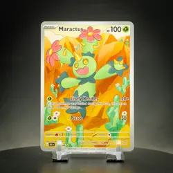 Maractus 093/086 Illustration Rare Foil | SV Black Bolt | Pokemon Card TCG - Image 1