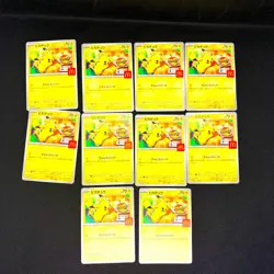 Pikachu 020/M-P x10 Lot McDonald’s Promo 2025 Pokemon Card Japanese LP-MP #1501 - Image 1