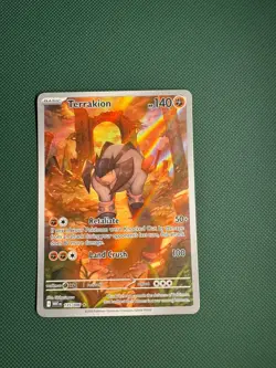 Pokemon TCG SV Black Bolt Volcarona Illustration Rare Card #100/086 English - Image 1