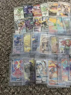 Pokemon TCG 30 Card Lot of Trainers, Full Arts, V's Etc English Various Sets NM - Image 2