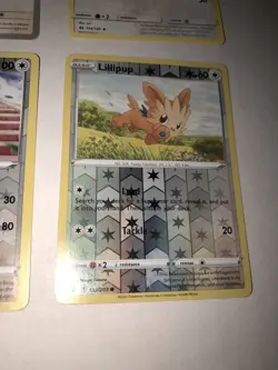 Lot Of 10 Lillipup Herdier and Stoutland Pokemon Cards - Image 2