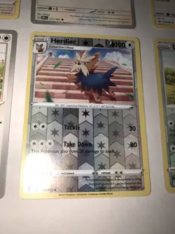Lot Of 10 Lillipup Herdier and Stoutland Pokemon Cards - Image 3