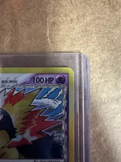 Typhlosion Delta Species 12/101 Ex Dragon Frontiers Holo Pokemon Card - Image 3