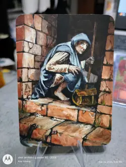 Sorcery Contested Realm BETA Tragedy Worrywart Exceptional Foil NM - Image 2