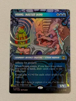 Krang, Master Mind (Showcase) Teenage Mutant Ninja Turtles Foil - Image 1