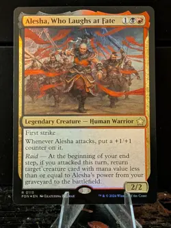 Alesha, Who Laughs at Fate Foundations Foil - Image 1