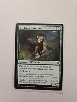 Oakhame Adversary - Throne of Eldraine - LP - Uncommon - Creature - Image 1