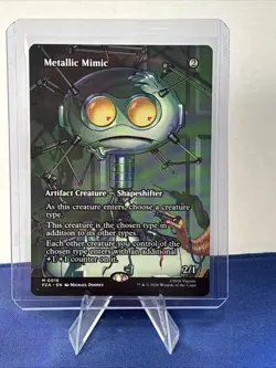 Tmnt Magic Borderless Metallic Mimic, MTG, Magic the Gathering, M 0016 Fugitoid - Image 1