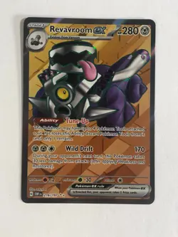 Pokemon TCG Pokemon TCG Obsidian Flames Full Art Revavroom EX 216/197 NM - Image 1