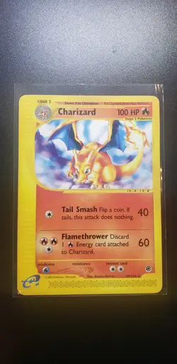 Pokemon Expedition Base Set Charizard RARE 39/165 LP!! - Image 5