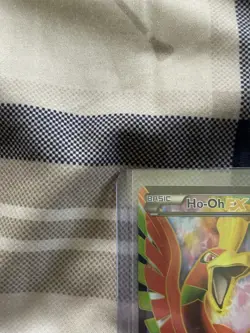 Pokemon Ho-Oh EX Dragons Exalted Ultra Rare Full Art Holo Basic 119/124 - Image 3