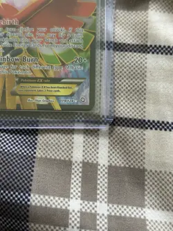 Pokemon Ho-Oh EX Dragons Exalted Ultra Rare Full Art Holo Basic 119/124 - Image 5