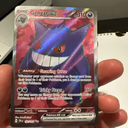 Pokemon Gengar EX 193/162 Temporal Forces NM/M - Image 1
