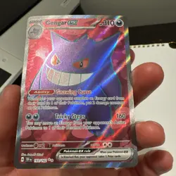 Pokemon Gengar EX 193/162 Temporal Forces NM/M - Image 4