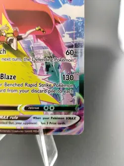 Pokemon TCG Blaziken VMAX TG15/TG30 Silver Tempest - Image 5