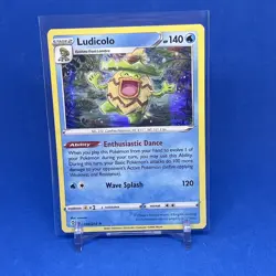Pokemon TCG Evolving Skies Ludicolo 34/203 HOLO RARE NM - Image 1