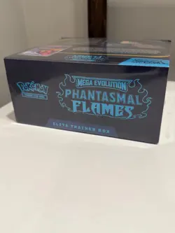 Pokemon TCG Mega Evolution Phantasmal Flames Elite Trainer Box ETB New Sealed - Image 3