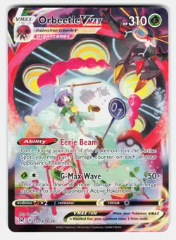 Orbeetle VMAX TG13/TG30 Holo VMAX Rare Lost Origin Trainer Gallery Pokemon NM - Image 1