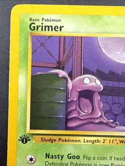1999 Pokemon Fossil 1st Edition Grimer #48/62 - Image 2