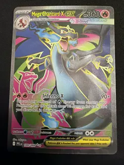 Mega Charizard X EX 109/94 Phantasmal Flames Ultra Rare Pokemon TCG - Image 5