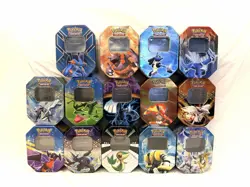 Pokemon Tins, Lot of 14, Empty with No Cards - Image 1