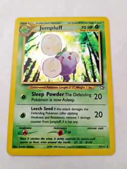 Pokemon TCG Jumpluff Neo Genesis 7 Holo Unlimited Holo Rare - Uncirculated - Image 1