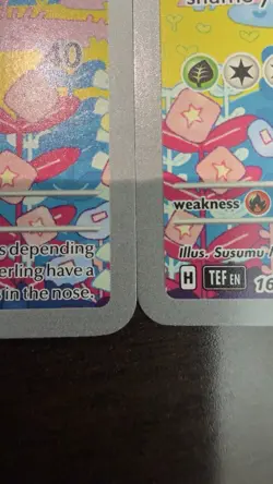 Deerling 165/162 & Sawsbuck 166/162 Art Set IR Temporal Forces Pokemon NM - Image 5