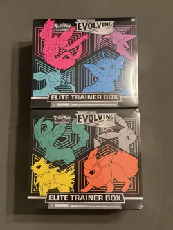 Pokemon Evolving Skies Elite Trainer Box Set of 2 - English, 2021 - Image 1