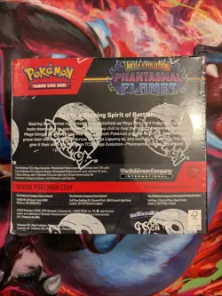 POKEMON MEGA EVOLUTION PHANTASMAL FLAMES BOOSTER BOX - Image 2