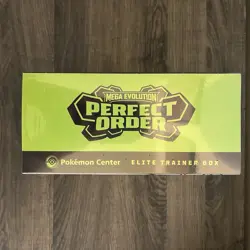 Mega Evolution Perfect Order Pokemon Center Elite Trainer Box - SEALED ETB - Image 5