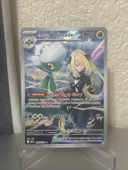 Cynthia's Roserade 184/182 Illustration Rare Destined Rivals Pokemon NM/M - Image 1