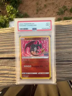 2023 Pokemon SWSH Radiant Charizard Crown Zenith #20 PSA 9 - Image 1