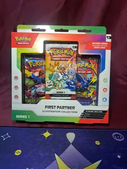 Pokemon First Partner Illustration Collection Series 1 Box - Image 1